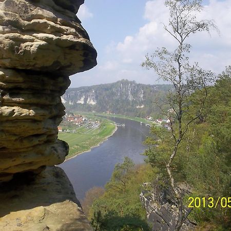 Ferienwohnung Zum Lilienstein บาดชานเดา ภายนอก รูปภาพ