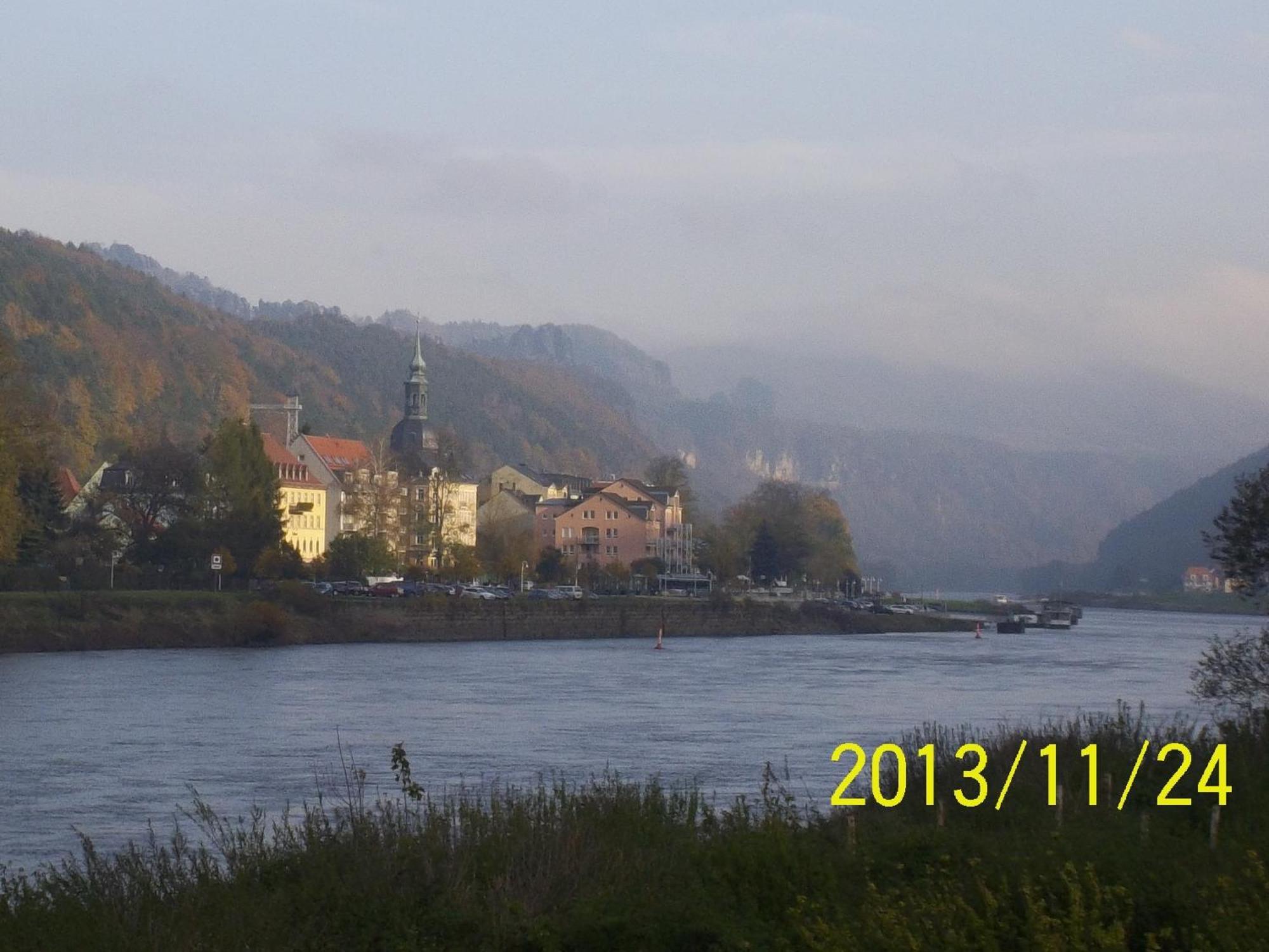 Ferienwohnung Zum Lilienstein บาดชานเดา ภายนอก รูปภาพ