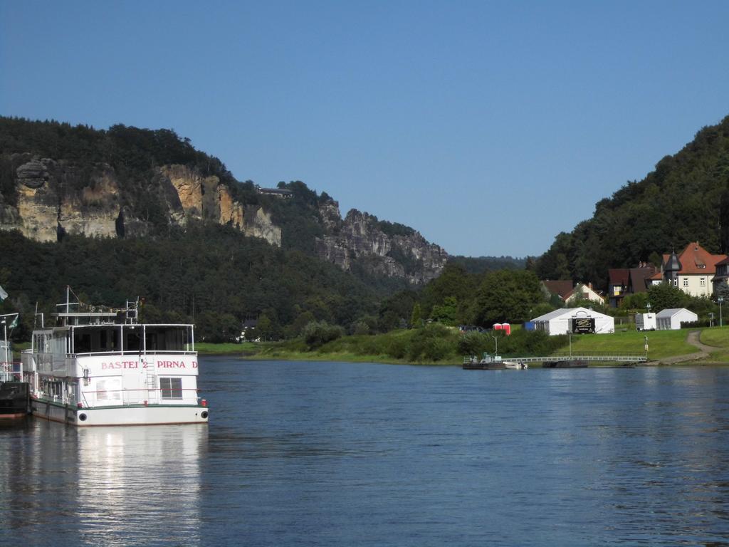 Ferienwohnung Zum Lilienstein บาดชานเดา ภายนอก รูปภาพ