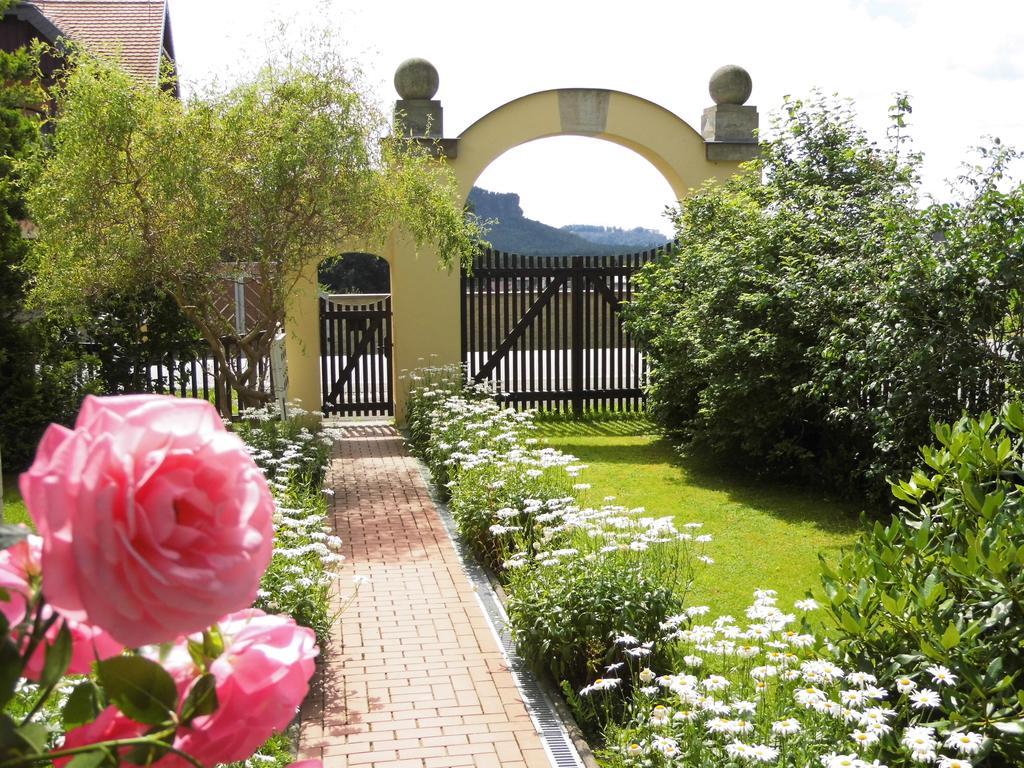 Ferienwohnung Zum Lilienstein บาดชานเดา ภายนอก รูปภาพ