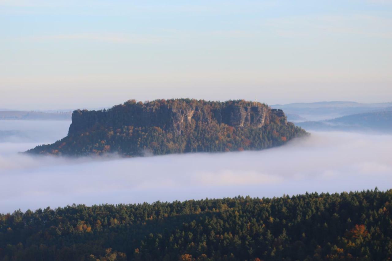 Ferienwohnung Zum Lilienstein บาดชานเดา ภายนอก รูปภาพ