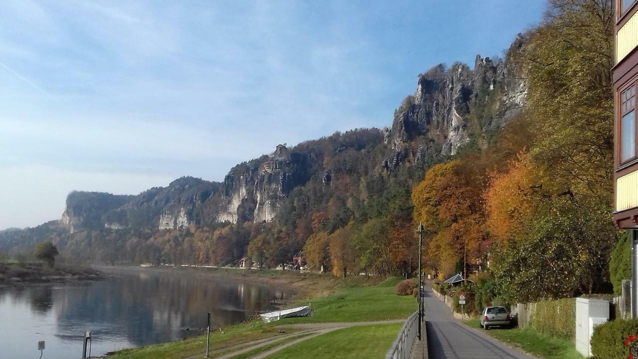 Ferienwohnung Zum Lilienstein บาดชานเดา ภายนอก รูปภาพ