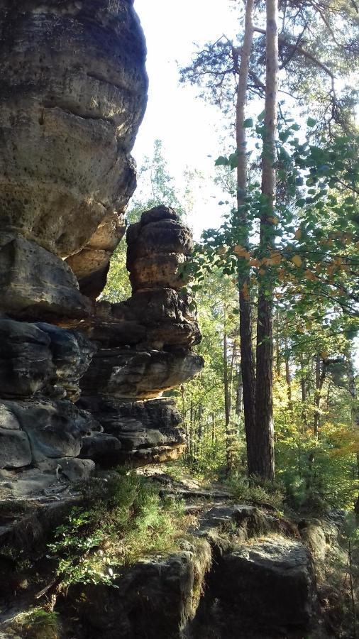Ferienwohnung Zum Lilienstein บาดชานเดา ภายนอก รูปภาพ