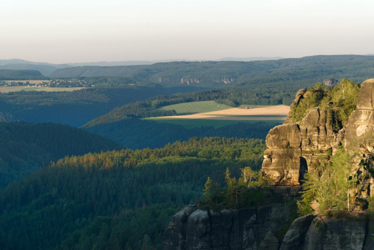 Ferienwohnung Zum Lilienstein บาดชานเดา ภายนอก รูปภาพ