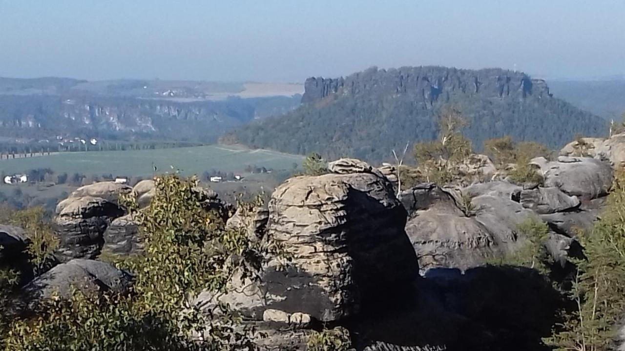 Ferienwohnung Zum Lilienstein บาดชานเดา ภายนอก รูปภาพ